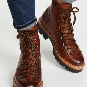 Grenson Nanette Combat Boot size 8.5